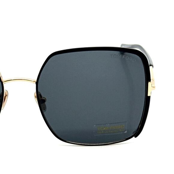 New, TOM FORD Raphaela Sunglasses TF1006 02A Authentic - Picture 5 of 12